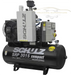 Schulz SRP 3015 230V 3PH 15HP 60gal horizontal single-stage electric air compressor