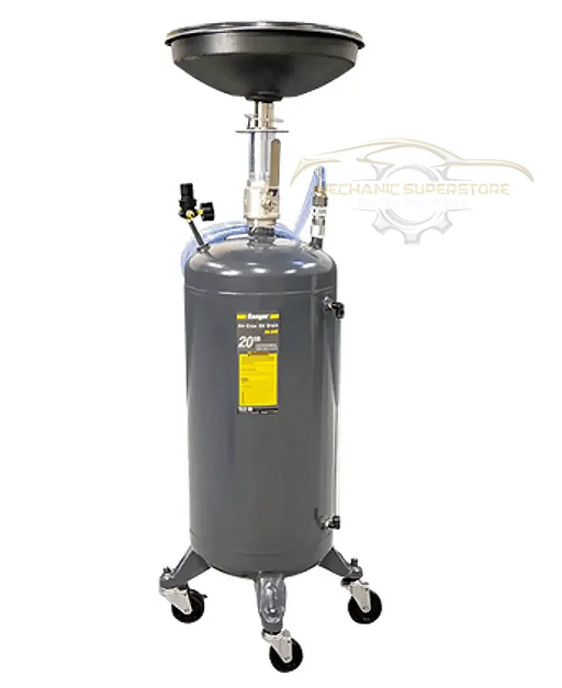 Ranger RD-20SE 20 Gallon Air-Evac Portable Oil Drain - Mechanic Super Store