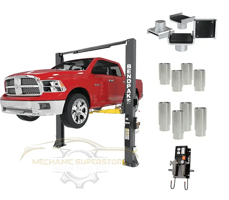 BendPak 2 Post Car Lift 10AP Pro Series 10,000‐lb Capacity - Mechanic Super Store