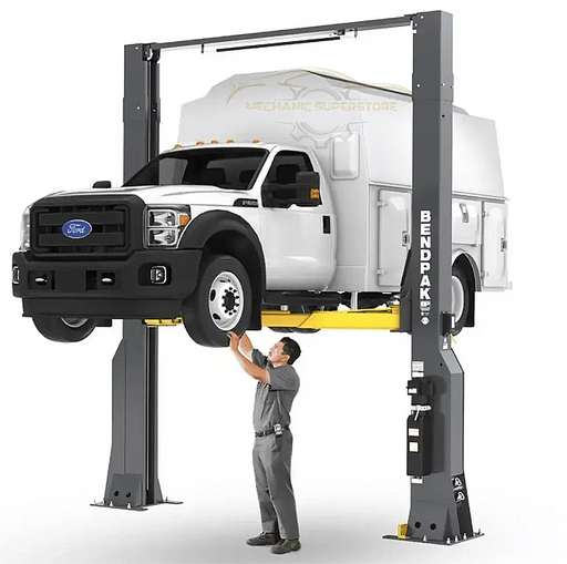 BendPak Car Lift 20AP-192 20,000-lbs. Capacity 2 Post High-Rise Car Lift - Extended Height - Mechanic Super Store