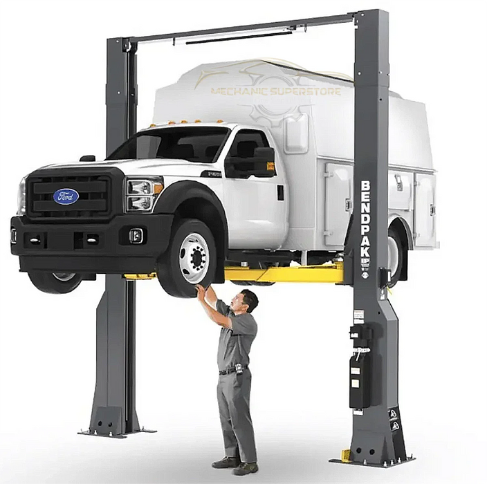 BendPak Car Lift 20AP-192 20,000-lbs. Capacity 2 Post High-Rise Car Lift - Extended Height - Mechanic Super Store