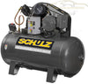 Schulz 580HV20X-1 230-V 1-Ph 5HP 80gal horizontal two-stage electric air compressor