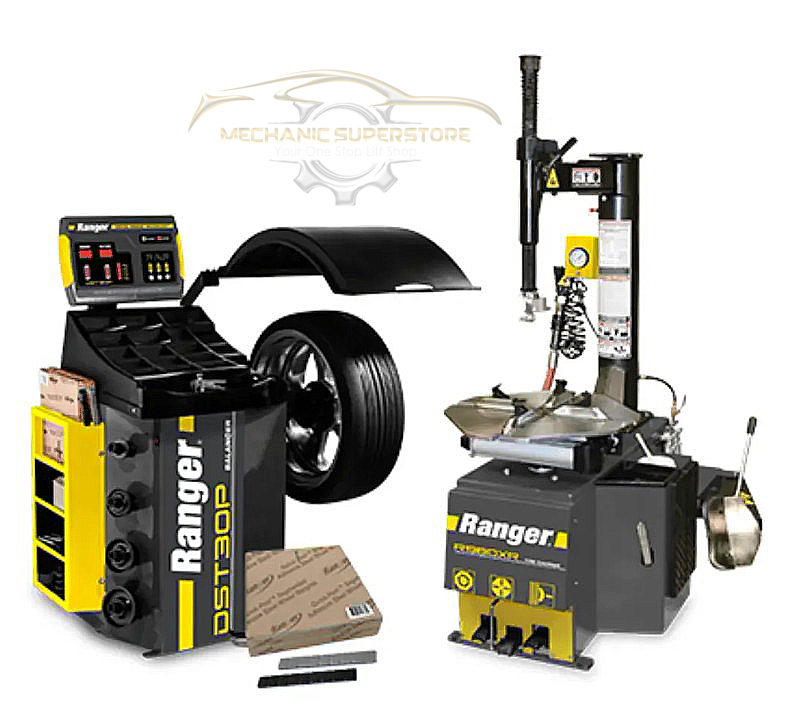 Ranger R980XR Tire Changer and Wheel Balancer Package