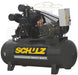 Schulz 20120HWV80X-3 230V 3-PH 20HP 120gal horizontal two-stage electric air compressor
