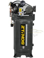 Schulz V-Series 580VV20X-1 230V 1-Phase 5HP 80gal vertical two-stage electric air compressor