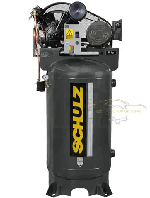 Schulz V-Series 580VV20X-1 230V 1-Phase 5HP 80gal vertical two-stage electric air compressor