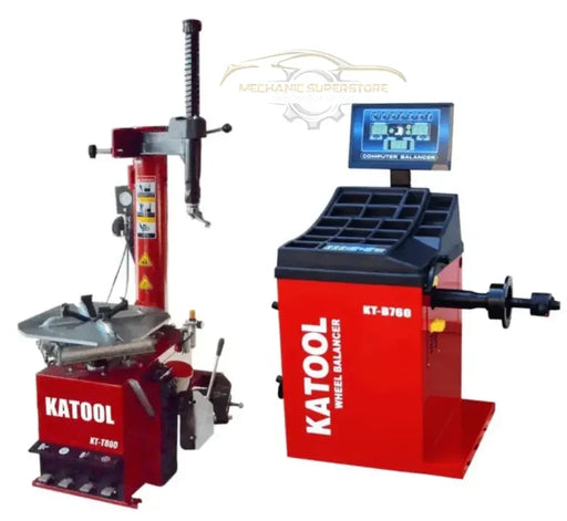 Katool Tire Changer KT-T800 & Wheel Balancer KT-B760 Combo - Mechanic Super Store