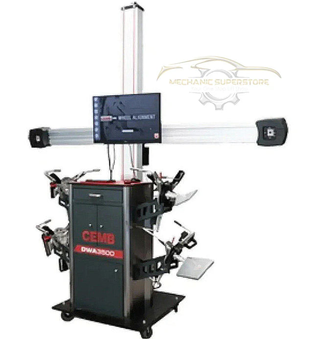 CEMB DWA3500WG 3D HD Wheel Alignment System w/Wheel Grabbers - Mechanic Super Store