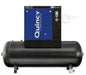 Quincy 4152021976 15HP 120gal horizontal single-stage electric air compressor