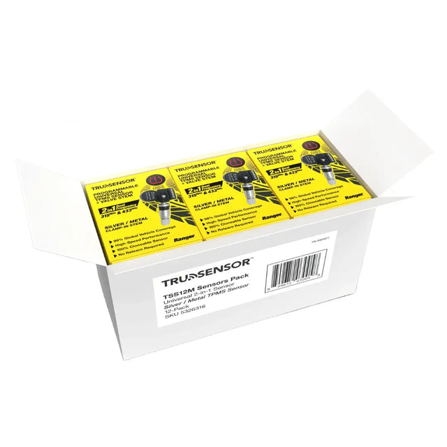 Ranger TruSensor Universal 2 In 1 Sensors / 315MHz & 433MHz / Silver Metal - 24 Sensors - Mechanic Super Store