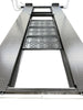 Triumph USA8000XLT 8,000 lb Service & Storage 4 Post Car Lift  to view showing the oil drip tray position- Mechanic Super Store car lift