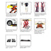 Amgo XL-7 7,000 lb Low Profile Scissor Lift - Mechanic Super Store