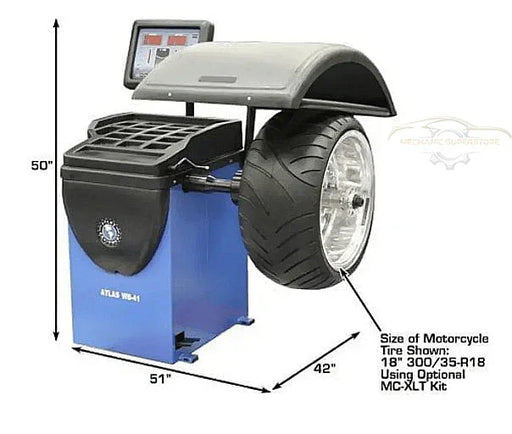 Altas WB41 Computerized Wheel Balancer - Mechanic Super Store