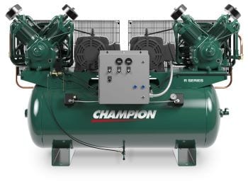 Champion Air Compressor HR10D-24ADV 10 HP Duplex Horizontal