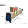Atlas PV12PX Heavy Duty 2-Post Lift w/ 3-Stage Arms 12,000 lb. Capacity
