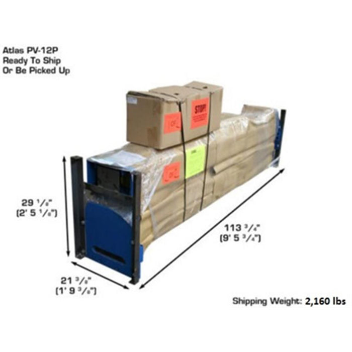 Atlas PV12PX Heavy Duty 2-Post Lift w/ 3-Stage Arms 12,000 lb. Capacity