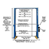 Atlas PV12PX Heavy Duty 2-Post Lift w/ 3-Stage Arms 12,000 lb. Capacity