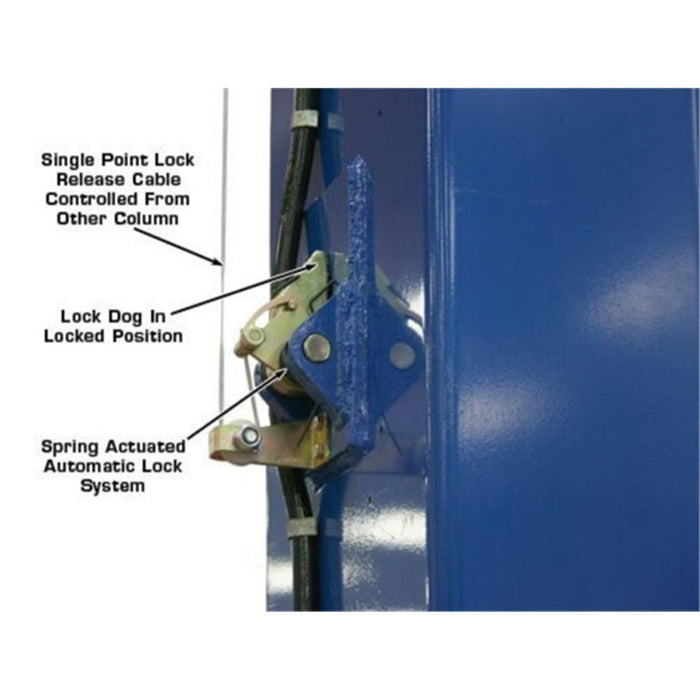 Atlas PV12PX Heavy Duty 2-Post Lift w/ 3-Stage Arms 12,000 lb. Capacity
