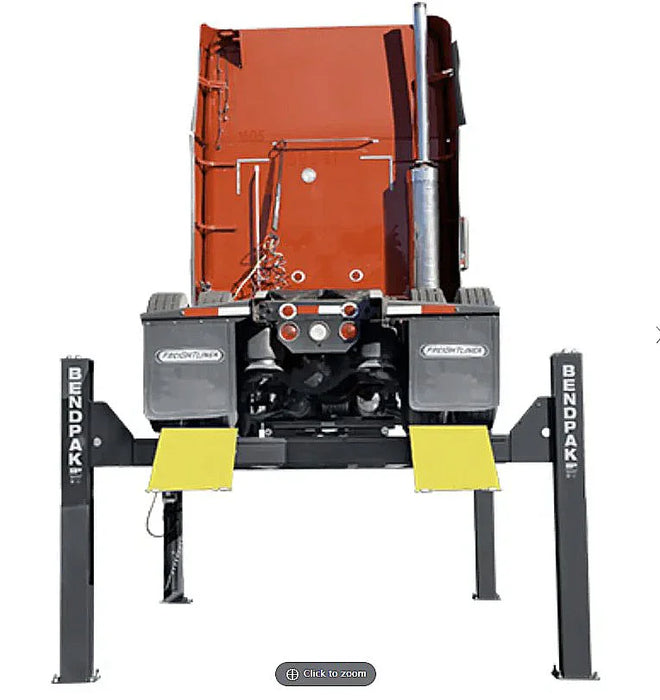 BendPak HDS-27X 27,000 lb. 4 Post Heavy Duty Lift - Extended Runways - Mechanic Super Store